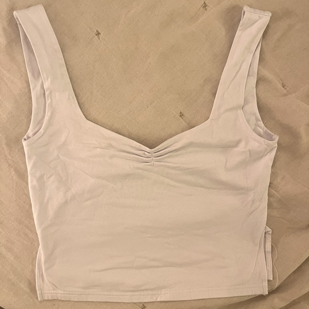 cute white top